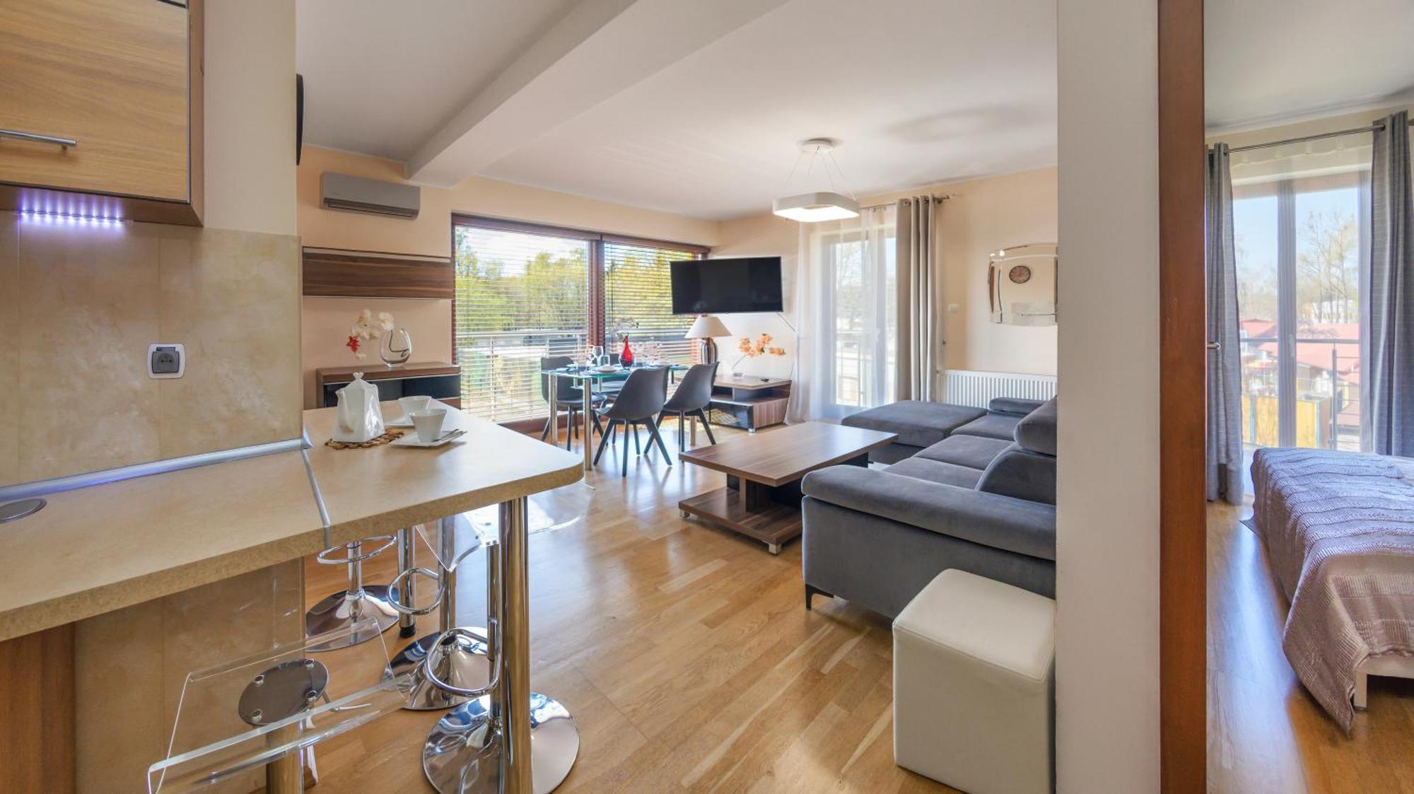 Apartamenty Sun & Snow Villa Klif - Blisko Plazy, Blisko Centrum Jastrzębia Góra Buitenkant foto